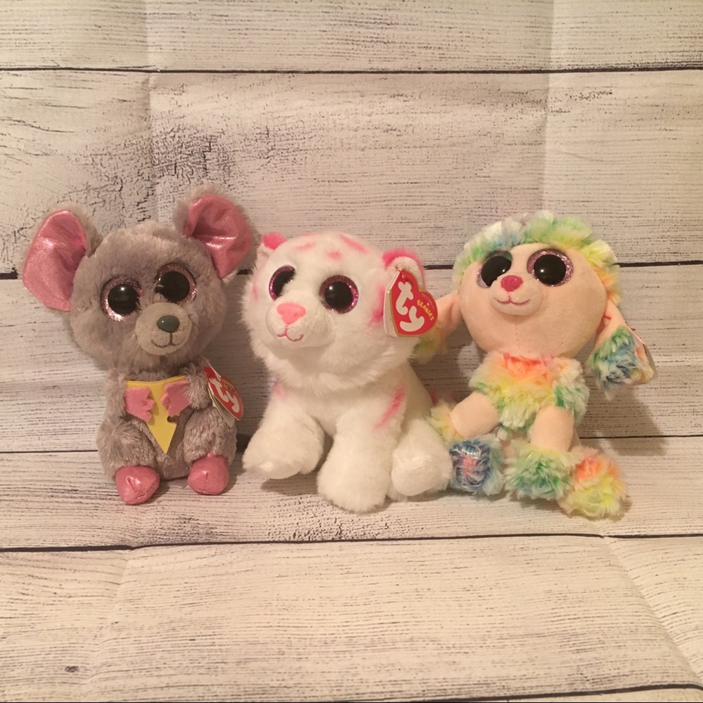 Beanie Boo’s Collection Set of 3 Toys